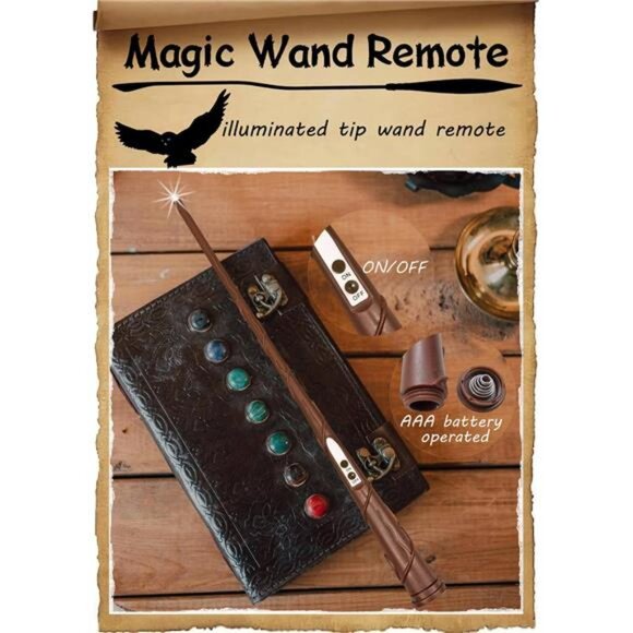 20pcs Flameless Taper Floating Candles with Magic Wand Remote, Flickering Warm - Picture 3 of 7